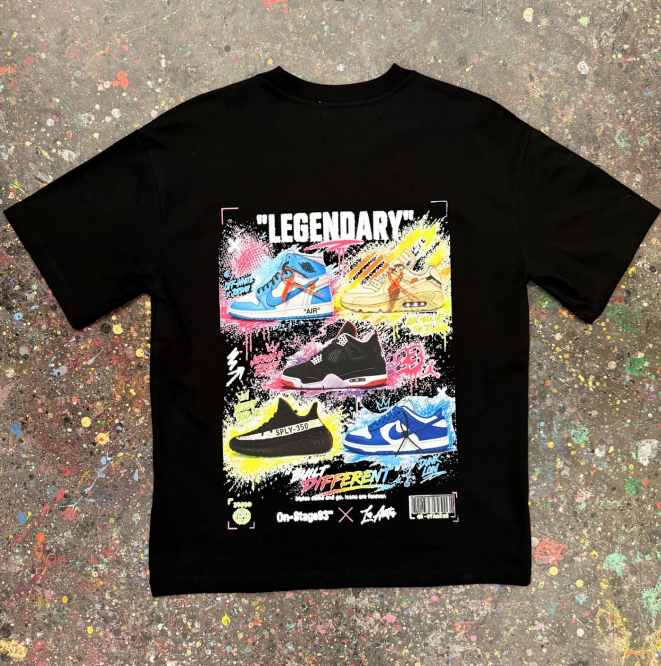 T-shirt custom print Legendary 1