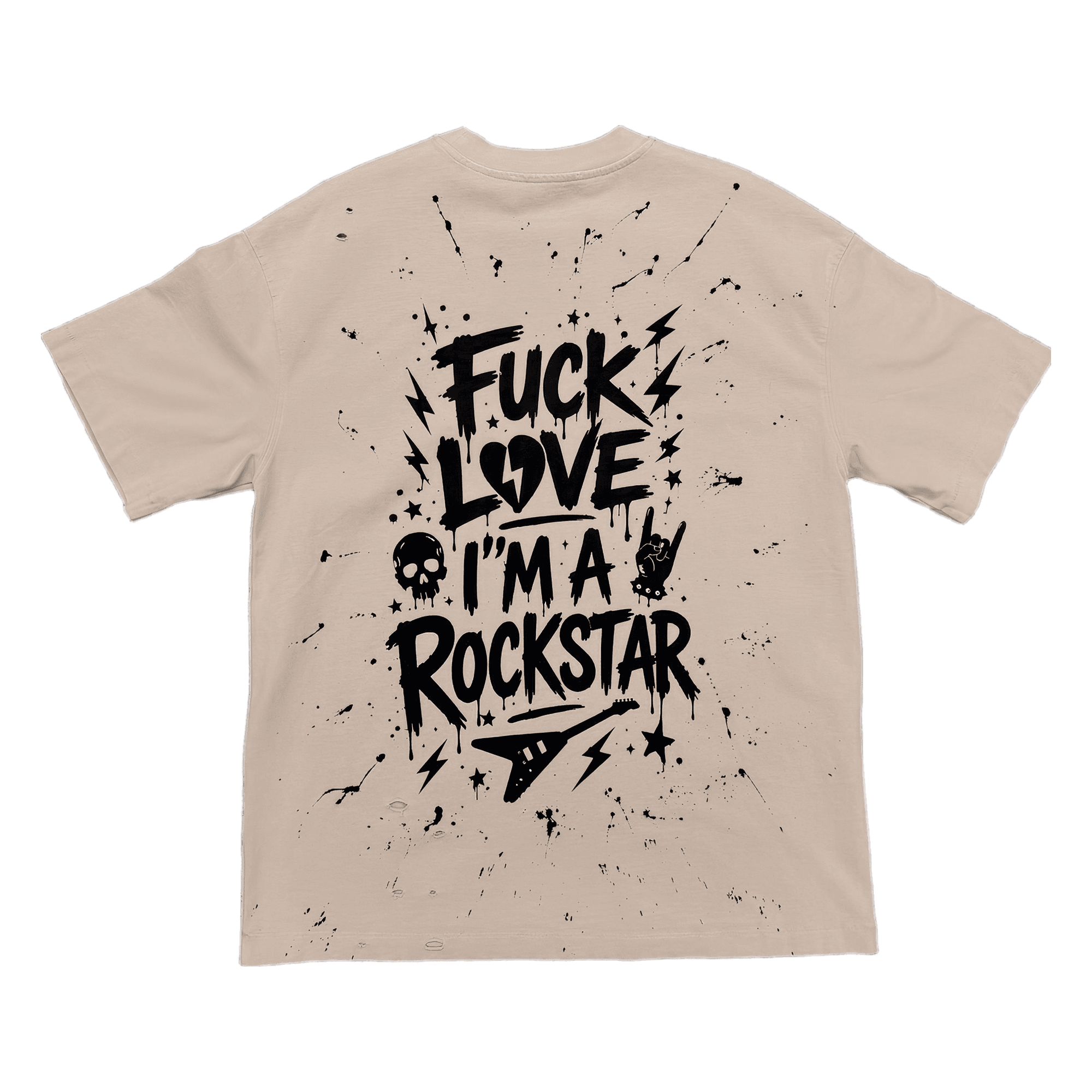 T-shirt custom Rockstar