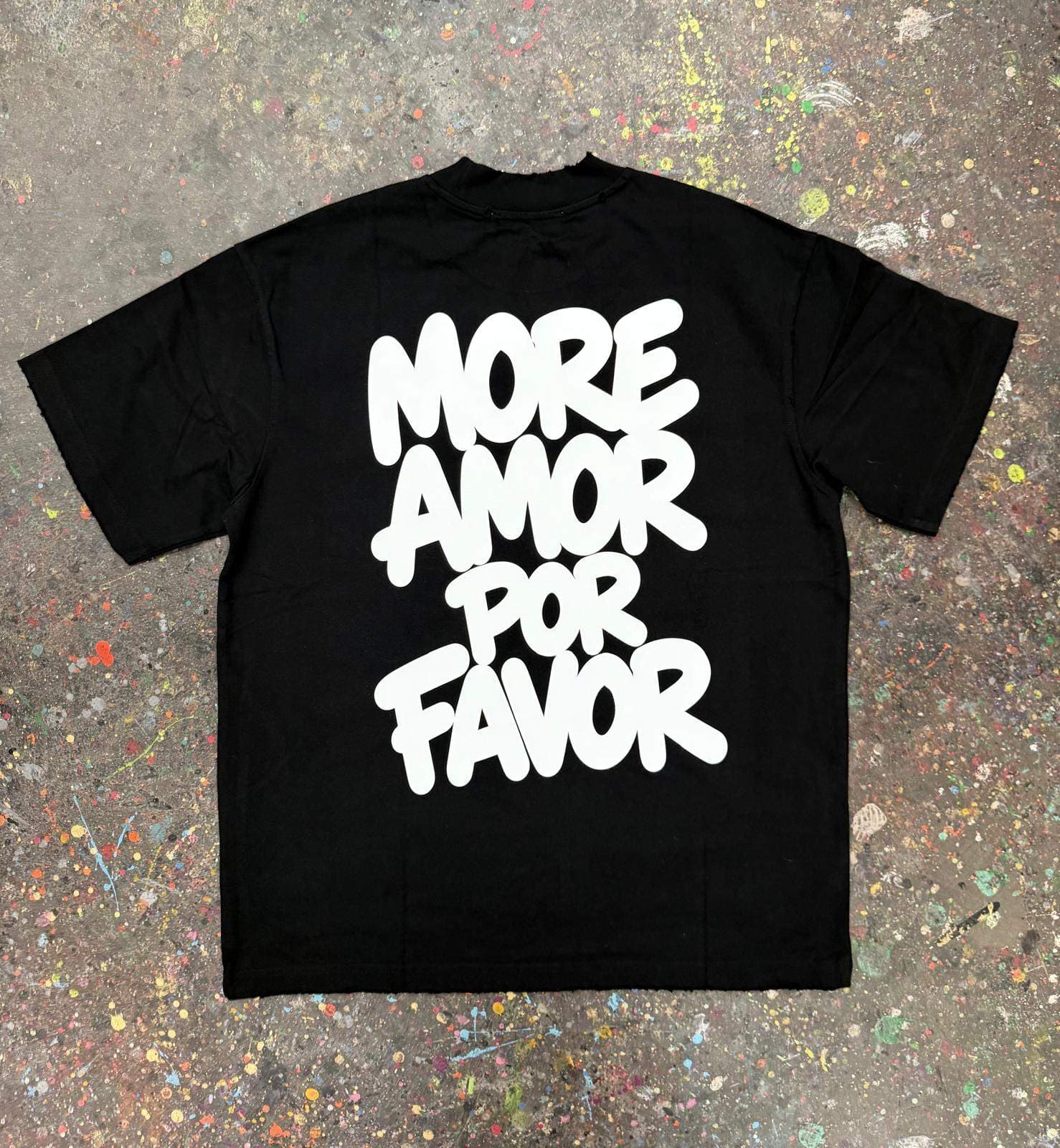 T-shirt custom print More Amor Por Favor