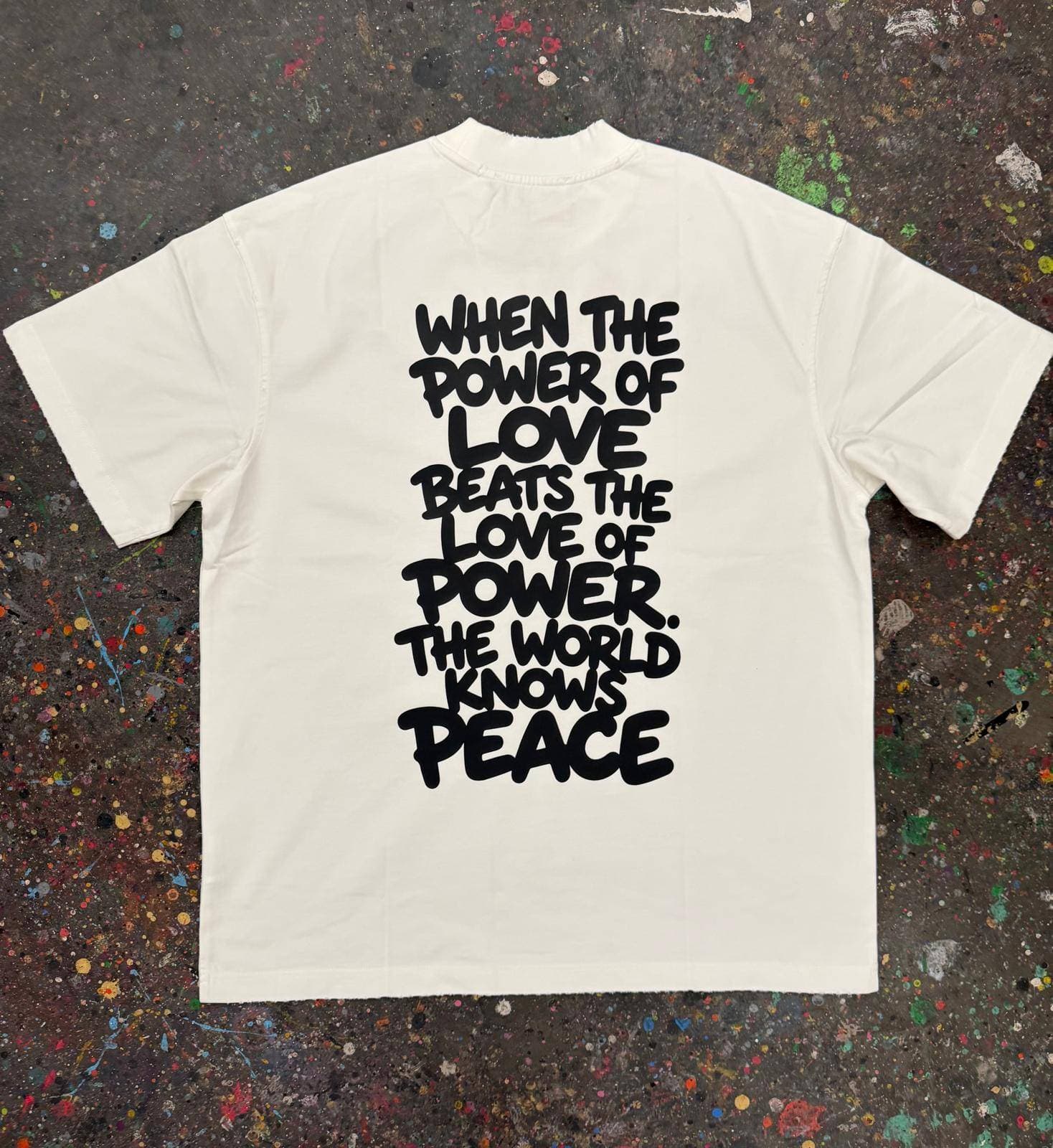 T-shirt custom print Power Of Love