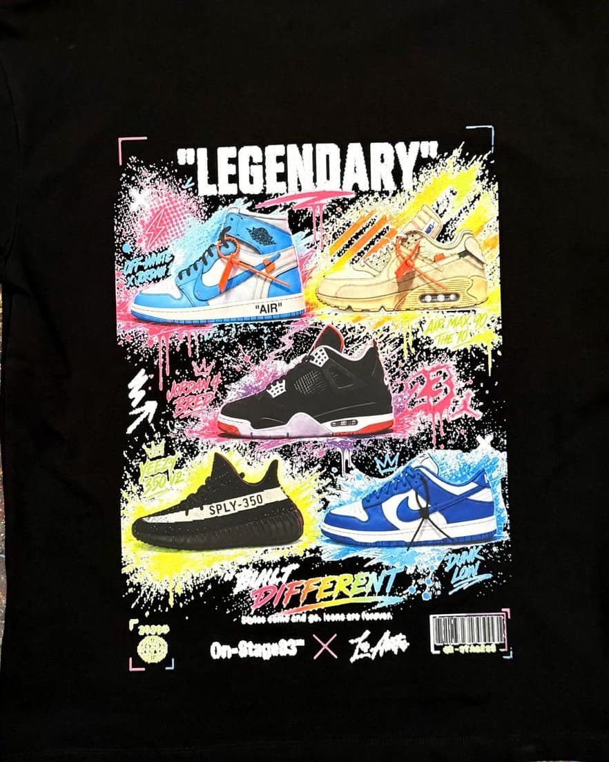 T-shirt custom print Legendary 2