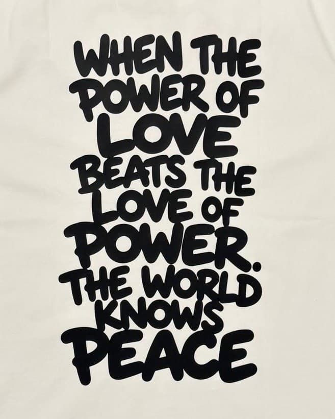 T-shirt custom print Power Of Love 2